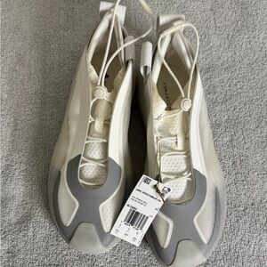 Stella McCartney Adidas Colab White and Gray Athletic Sneakers